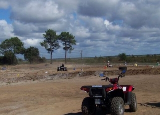  Quad nella brughiera 